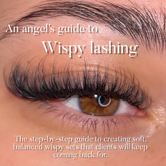 An Angel’s guide to wispy lashing